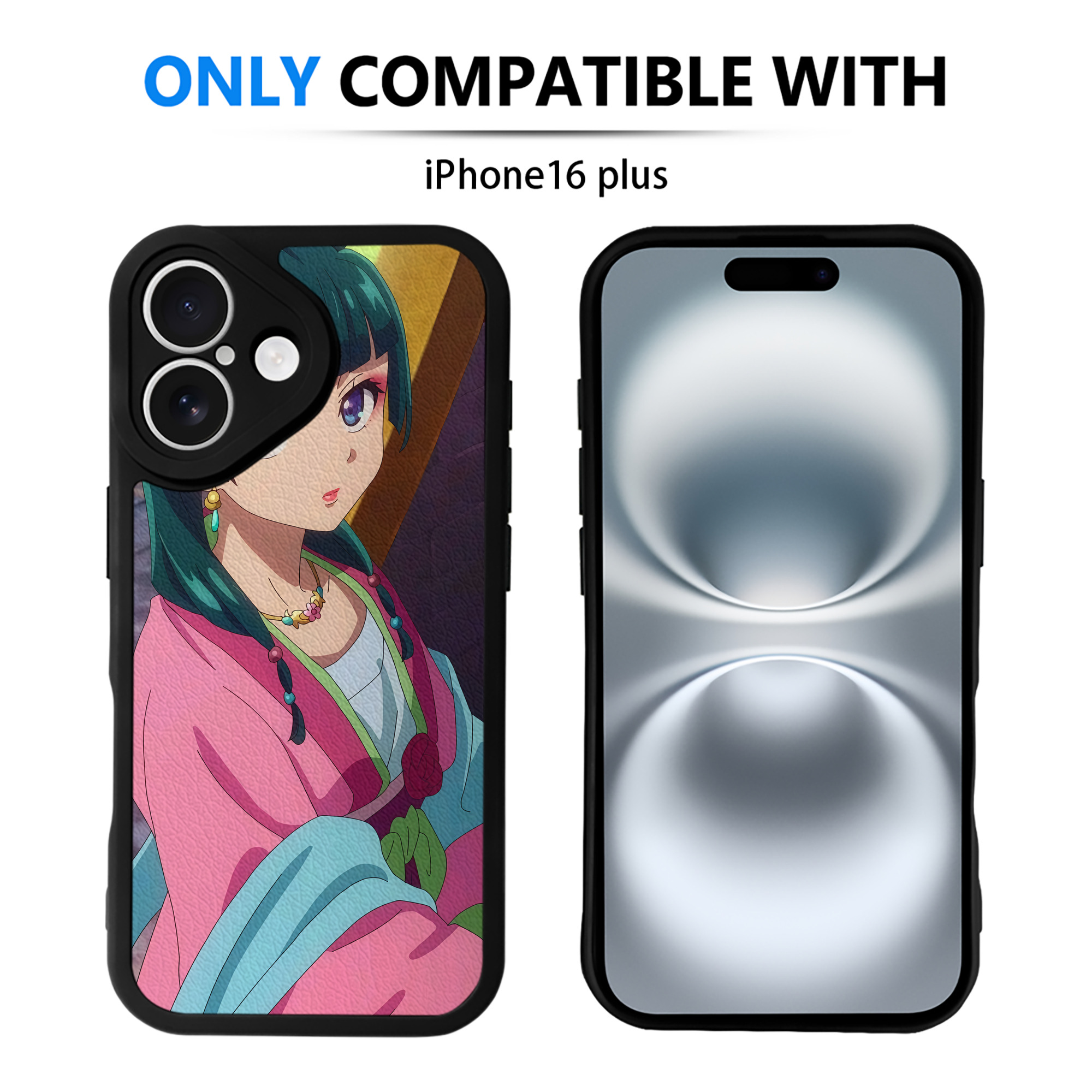 薬屋のひとりごと The Apothecary Diaries 【iPhone 16シリーズ対応】シリコンスマホケース（レザー調） 材質：シリコン
